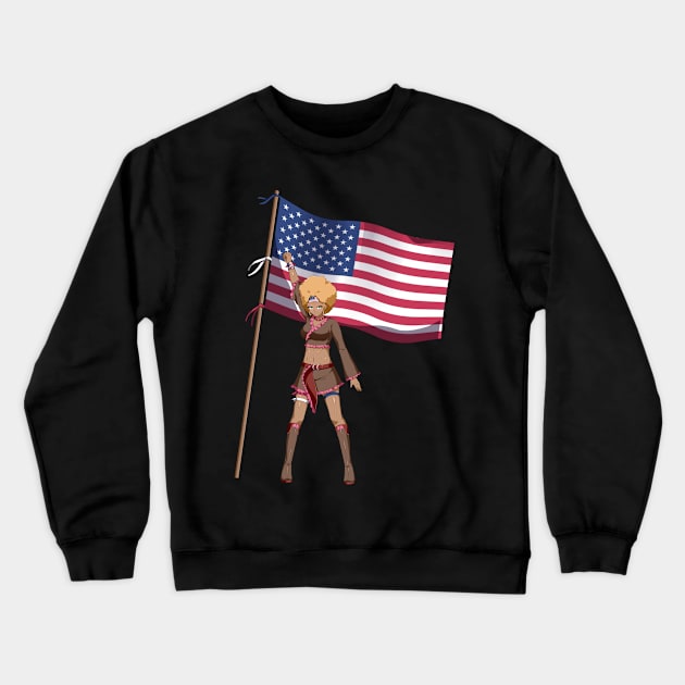 Stand Up Crewneck Sweatshirt by My Tribe Apparel